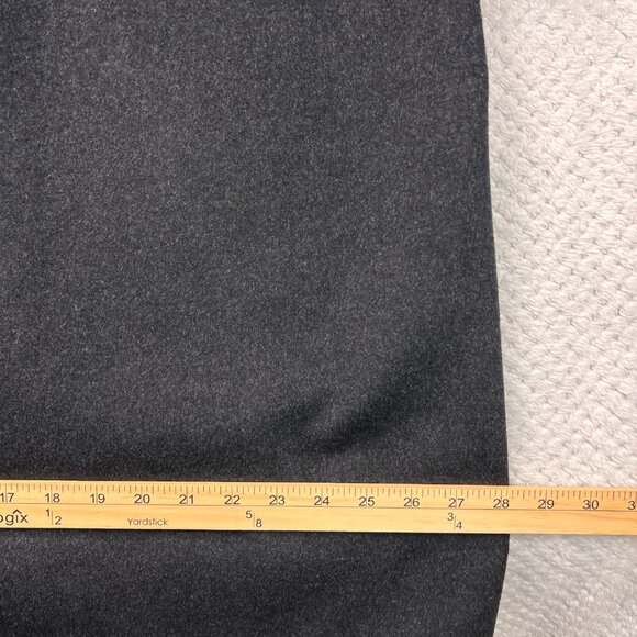 VTG GGG Clothes Wool Cashmere Mens Single Breasted Coat 44R Gray Lined Classic - Picture 8 of 16
